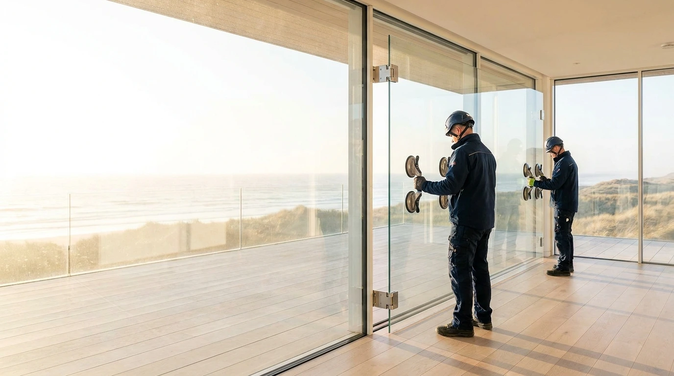What Glass Installation Really Means Before Anyone Touches a Panel